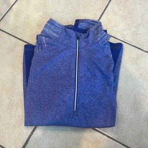 Danskin Now purple quarter zip jacket